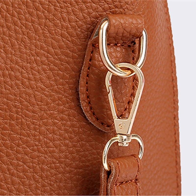 9 Colors Ladies Leather Bag Set 4Pcs Shoulder Bag Handbag Messenger Bag Set