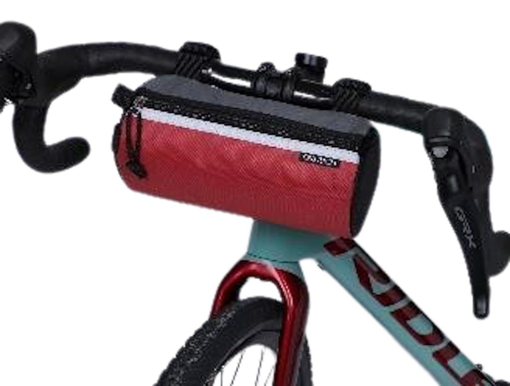 Ostrich POTARI Light X Front Bag (with Round Board), Akane (Size: 220mm X 100mm Diameter, Capacity: 1.7L)