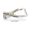 T Shape Hole Punch Heavy Duty Metal Slot Cutting ID Paper Plier for Card Paperboard Office