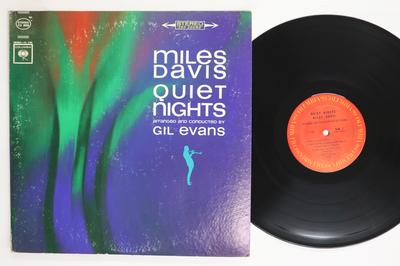 LP Record MILES DAVIS  Quiet Nights CS8906 COLUMBIA US Jazz Used