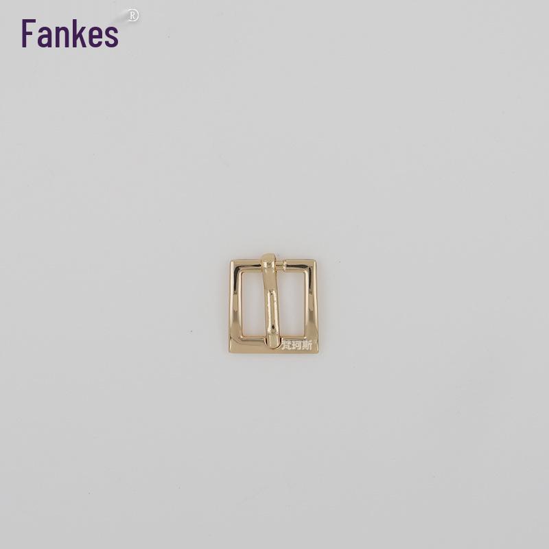Zinc Alloy Trapezoidal Belt and Shoe Buckle - Adjustable Pin Buckle for Clothing and Accessories