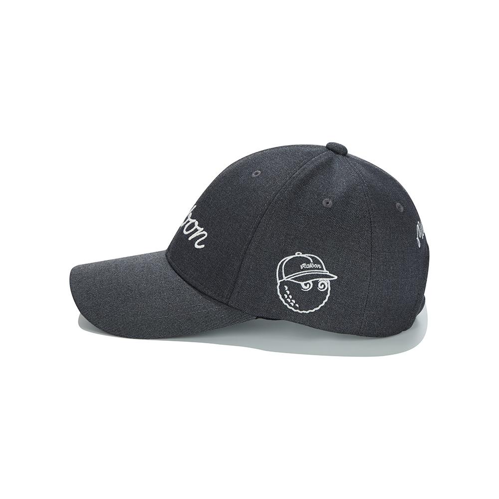 MALBON GOLF Malbon Wool Ball Cap Melange Gray (Man)