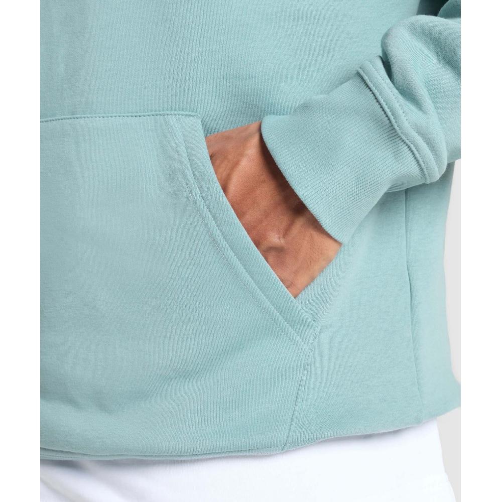 Gymshark CRest Oversized Hoodie Rest Blue A5a8o Udbb