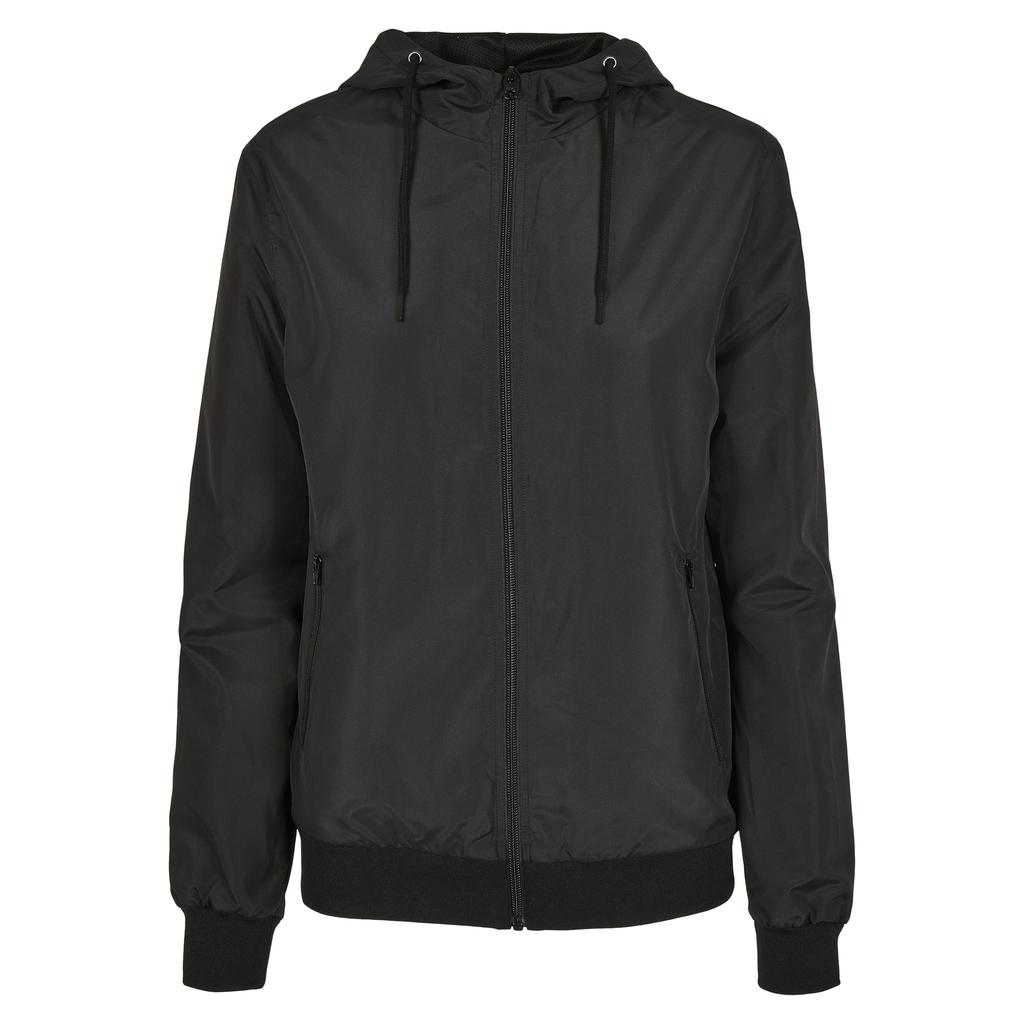 Build Your Brand Womens/Ladies Windrunner Recycled Jacket