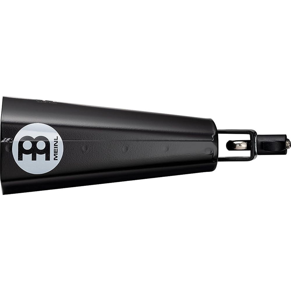 MEINL Percussion SL675-BK Cowbell, Black Powder Coated Steel, 6 3/4" (Official Japanese Product)