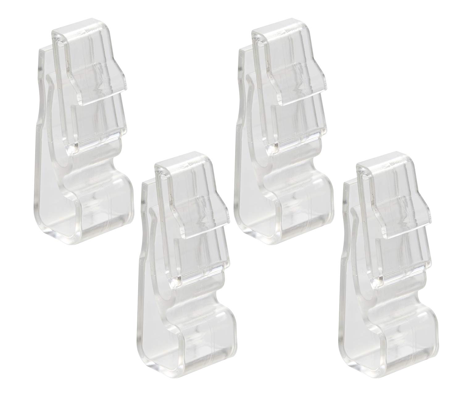 Asahi Denki Kasei Helmet Clip, Clear, Approx. 0.7 x 2.1 x 0.7 inches (1.9 Approximately 1.9×5.3×1.8cm