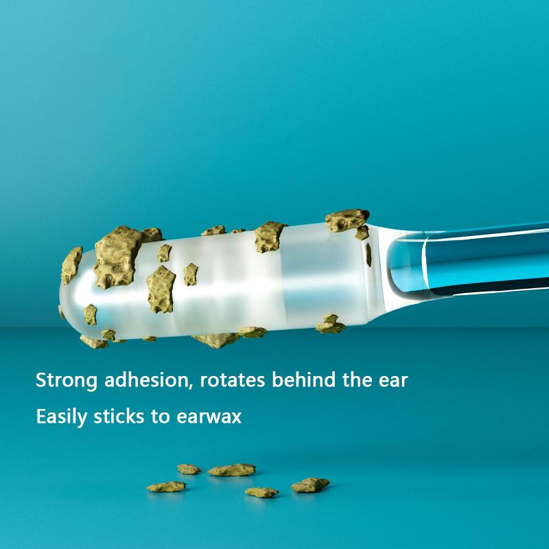 24 pièces/boîte Coton-tiges jetables et réutilisables – Outils doux pour l'élimination du cérumen pour un soin des oreilles sûr chez les adultes et les enfants