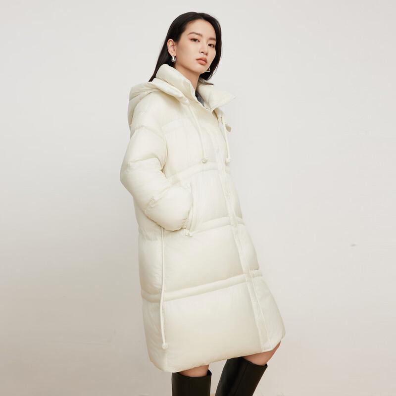 Elva' Island Women's Solid Hooded Short Down Jacket