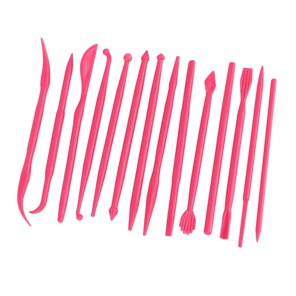 14ks DIY Plastelínová sochařská sada Hrnčířský tvarovač Polymerové modelování Ruční nástroj