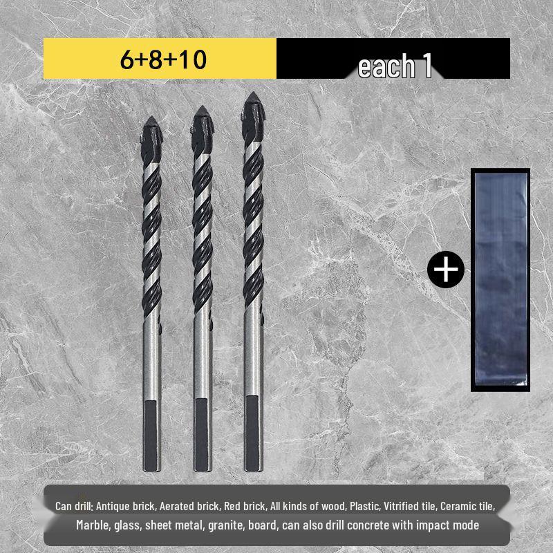 Multi-Purpose Tile Drill Bit for Concrete, Glass, Ceramic, Iron & Cement