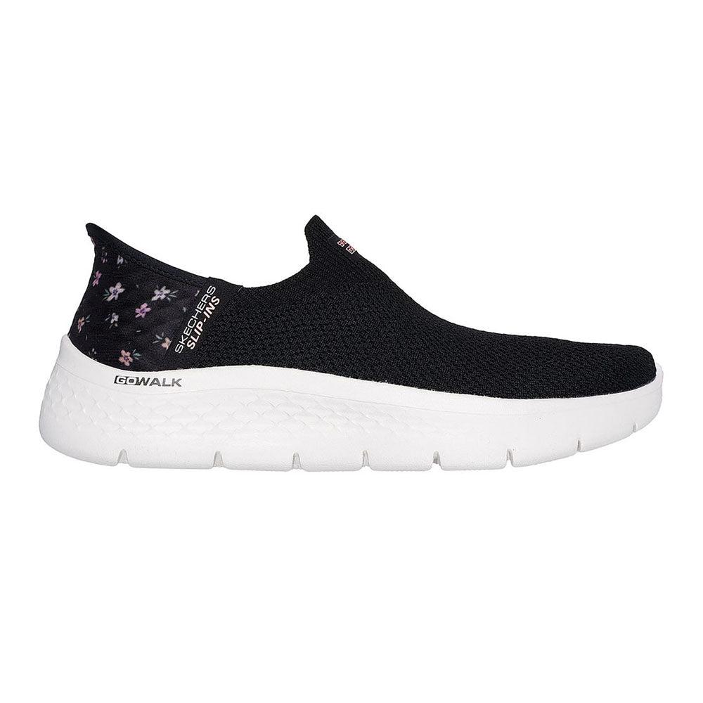 Skechers Go Walk Flex Comfortable Versatile Low-Top Casual Shoes Women Sneakers Black 124822-BKPK-5
