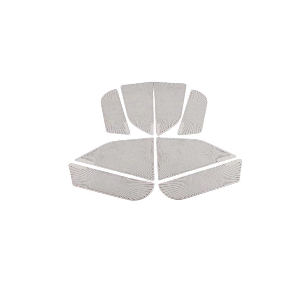 For Volkswagen VW Passat      Stainless Steel Car Inner Door Audio Speaker Covers Accessories Decoration