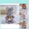 Soft And Cuddly Plush Rabbit Doll For Kids Adorable Stuffed Animal Toy Gift