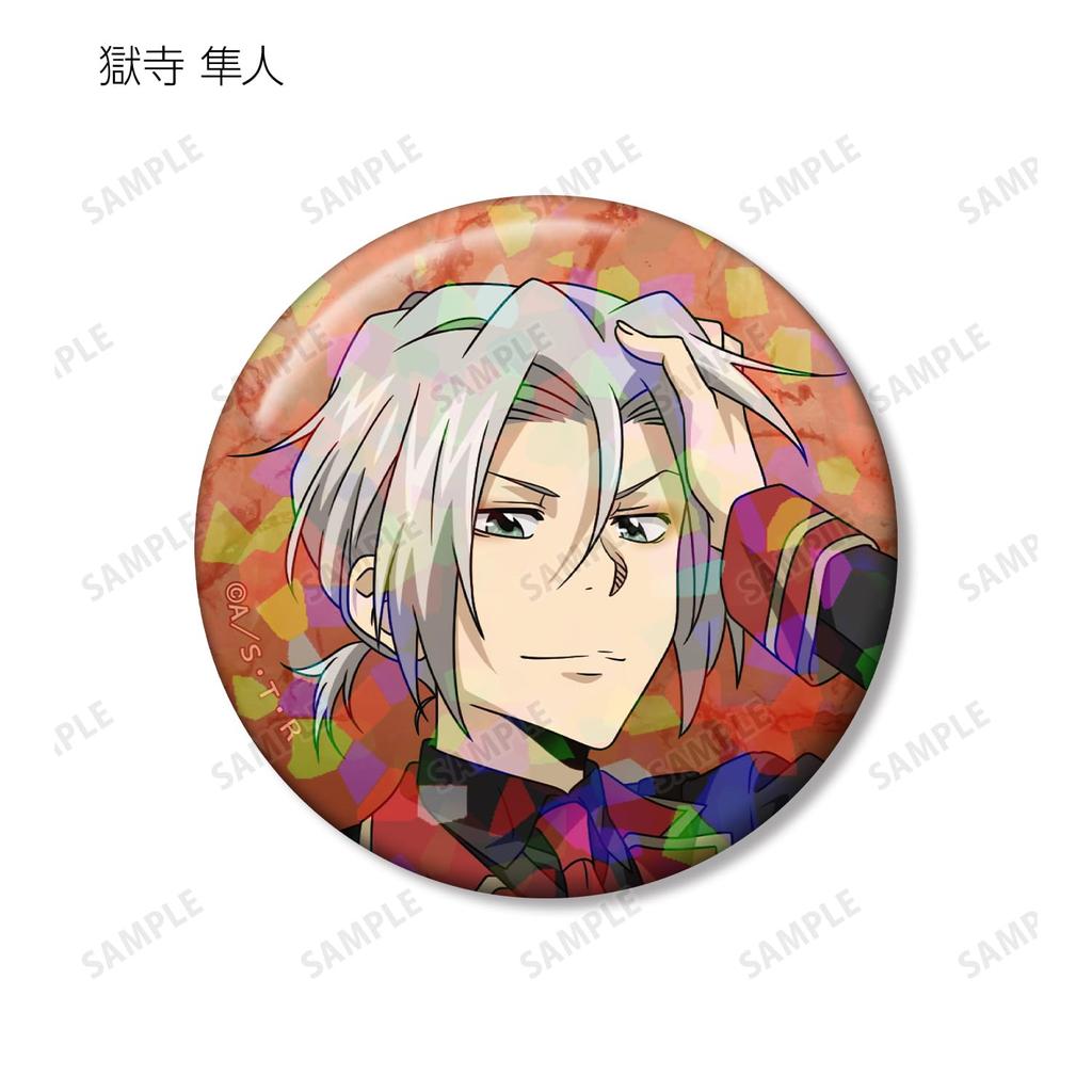 Katekyo Hitman Reborn Original Illustration Black Military Ver. Trading Hologram Can Badges Box of 10