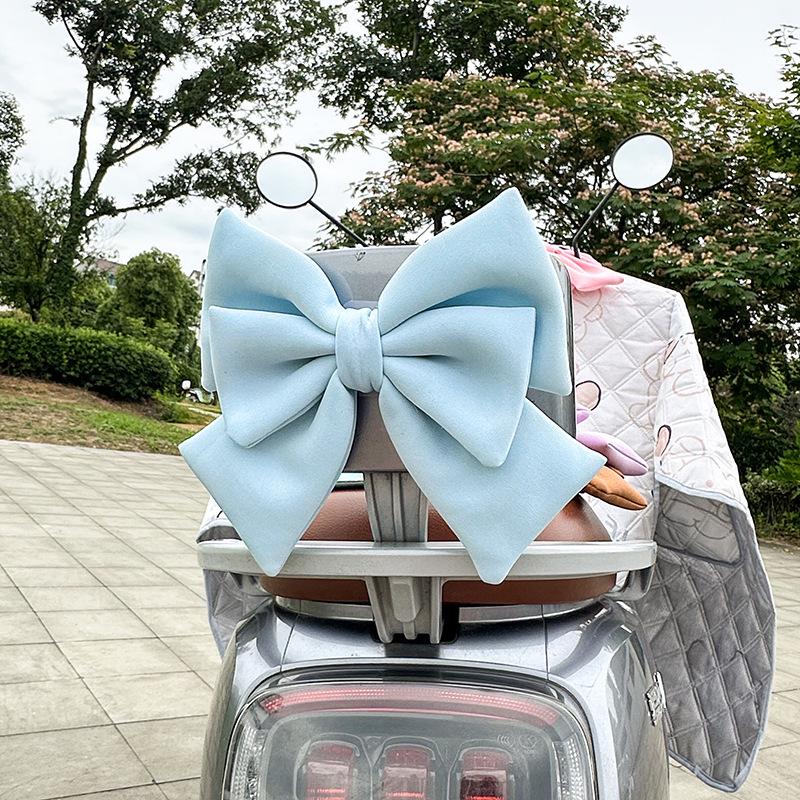 Electric Vehicle Cute Ears & Wings Universal Stickers for Helmet Decoration
