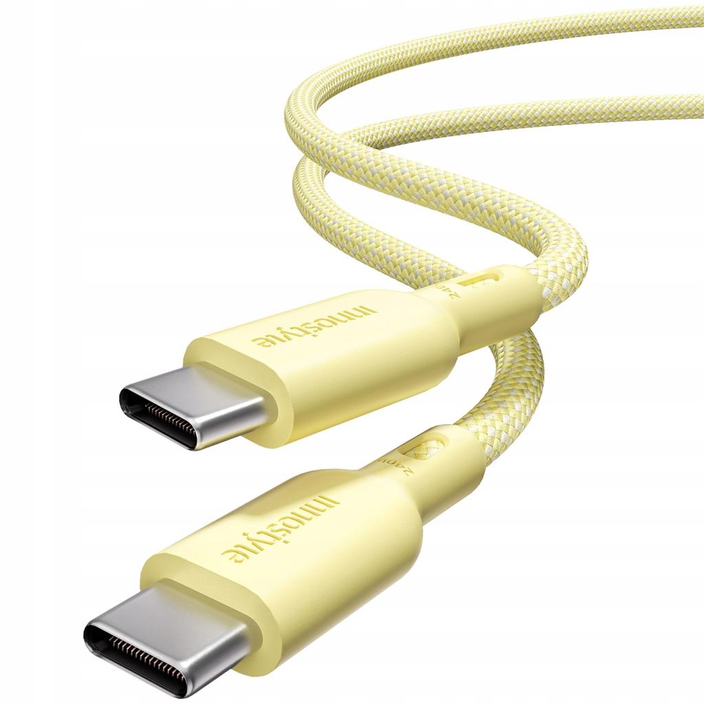 Innostyle Usb-C Fast Charging Cable For Iphone Samsung Kevlar 240W 2M