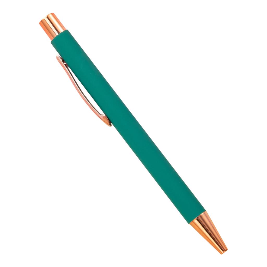 Retractable Ballpoint Pen 1.0mm Writing Pen Metal Ballpoint Pen Black Ink Stationery Pen for Student Teacher