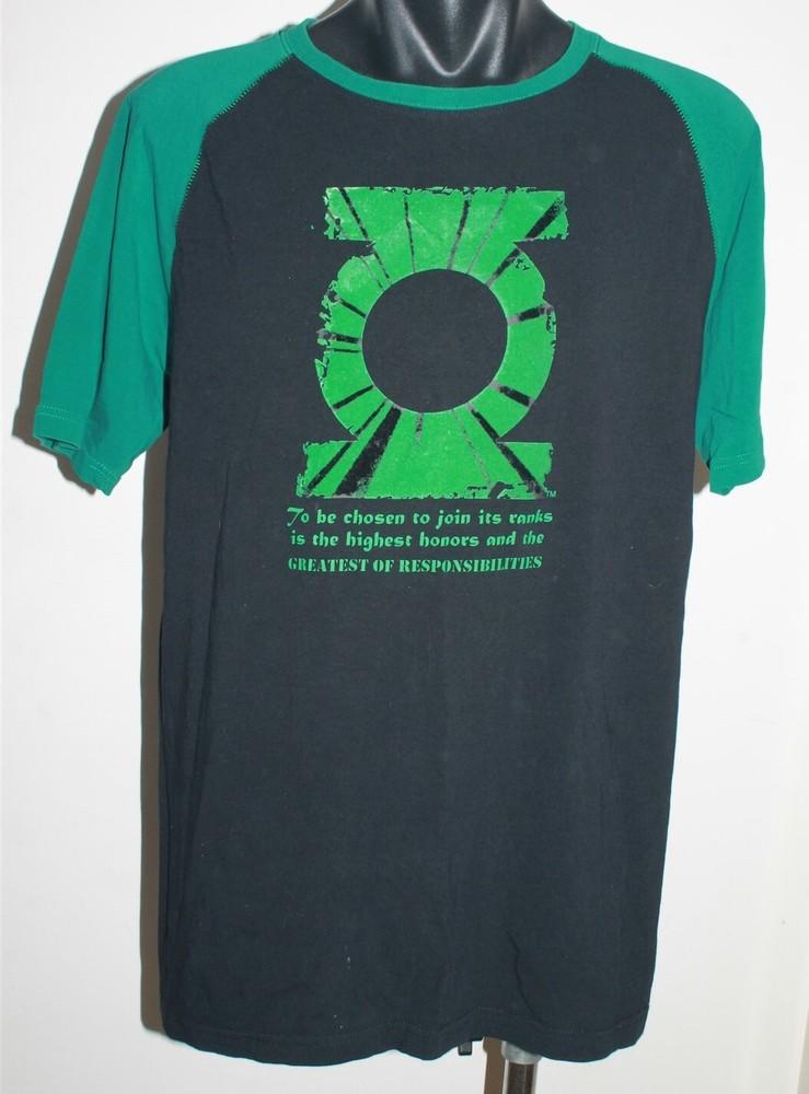 

DC Comics Green Lantern TShirt Size XL Greatest of Responsibiliti wbr/ es Superheroes Unisex T-Shirt XXXXL