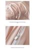 Light Luxury 100% Cotton Embroidered 4-Piece Bedding Set with Rounded Corner Sheets
