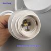 E27 Screw Base Lamp Holder with Ceiling Plate and Power Cord for DIY Hanging Lanterns