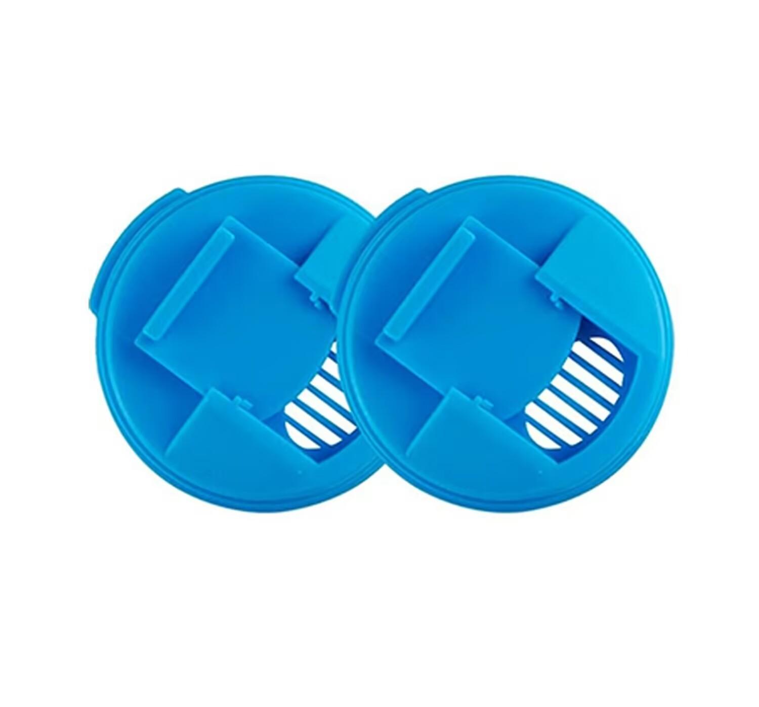 

1 шт. пластикові кришки для банок для напоїв, герметичні кришки для напоїв, багатоколірні кришки для пивних пляшок із витоком повітря, портативні кришки для пляшок з водою синій