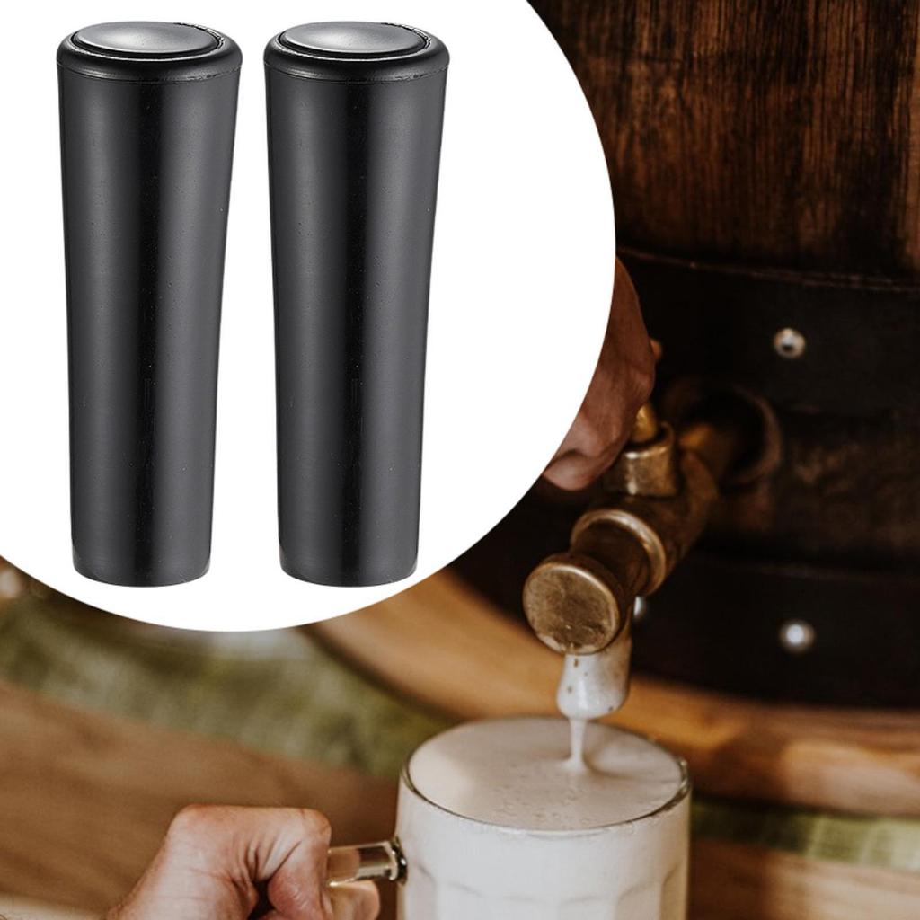 2x Beer Tap Handle Easy to Use Portable Sturdy Beer Barrel Tap Handle for Restaurants Wine Makers Craft Brewers Makers Weddings