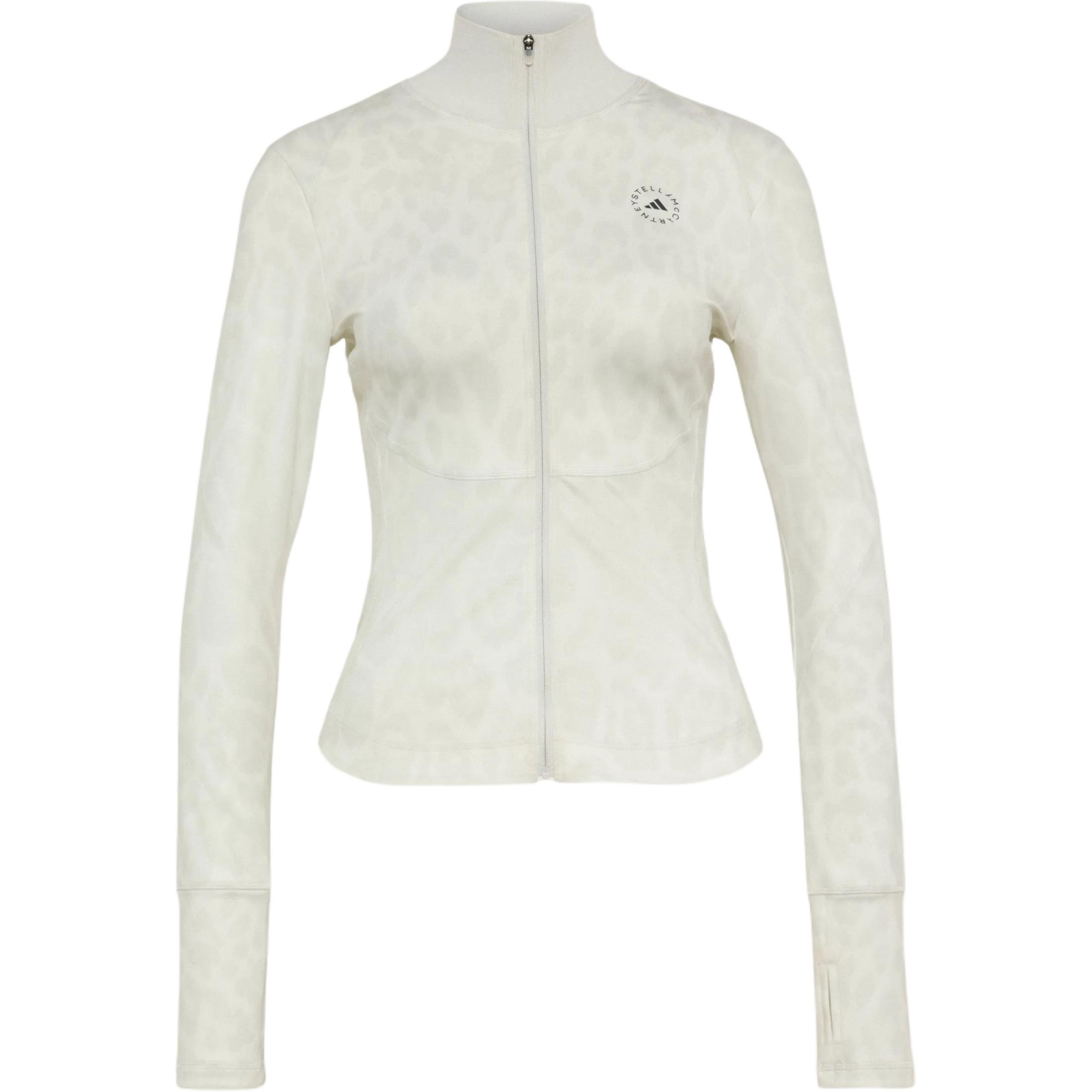 Adidas Stella McCartney Midlayer Printed Fitted Zip Long Sleeve Jacket Women jackets KR6171 S