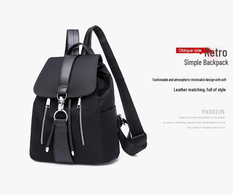 Women's Star Backpack 2020 - Oxford Cloth, Waterproof, Korean Style, Casual, Large Capacity