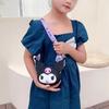Cute Cartoon Silicone Kids Shoulder Bag Plush Toy Coin Purse Messenger Gift For Children