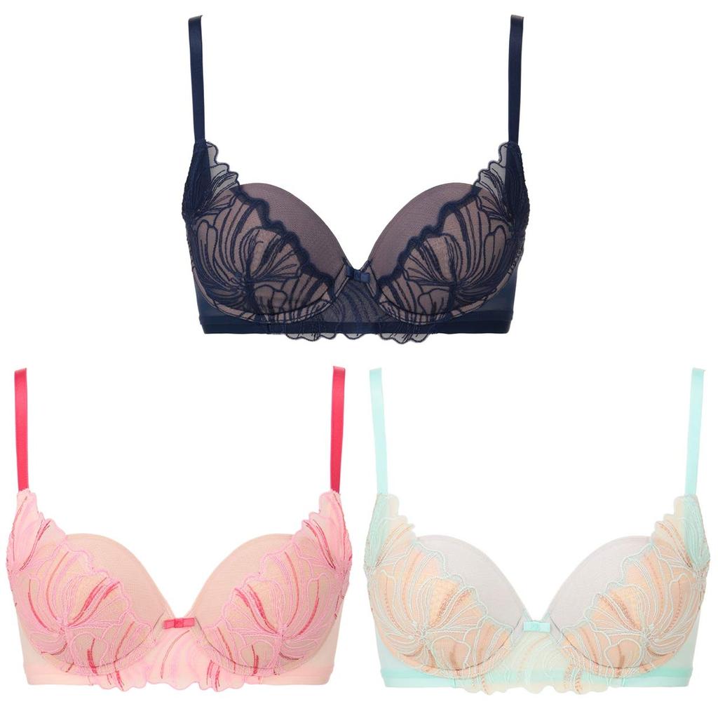 Triumph Angel Magical 1985 Size D70 Size Bra, Firmness, TR487, Women's, (Pink), (Japan M-L)