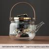 Cha Xun Joyful Plum Blossom Ruyi Handle Glass Teapot