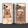 Funda Handyhülle Case für Huawei P20 Lite 2018 P20 P40 Lite P Smart 2019 P30 P20 Pro Niedliches Capybara