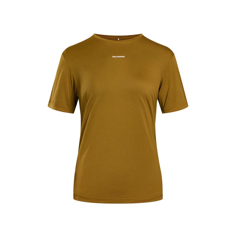 

SALOMON Shkout Core Удобная Мягкая Дышащая Спортивная Футболка Женские Топы C26582 XS