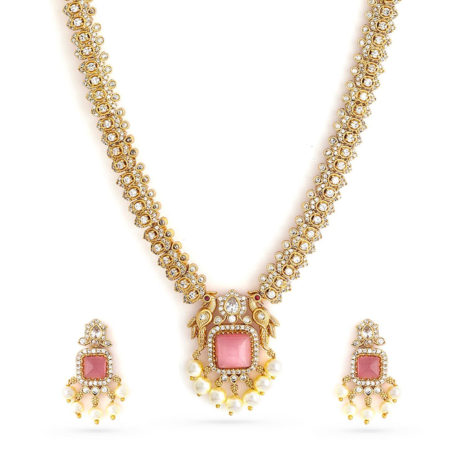 Набор ожерелий с американскими бриллиантами и цирконием, традиционные стильные украшения, подарок для женщин и девушек