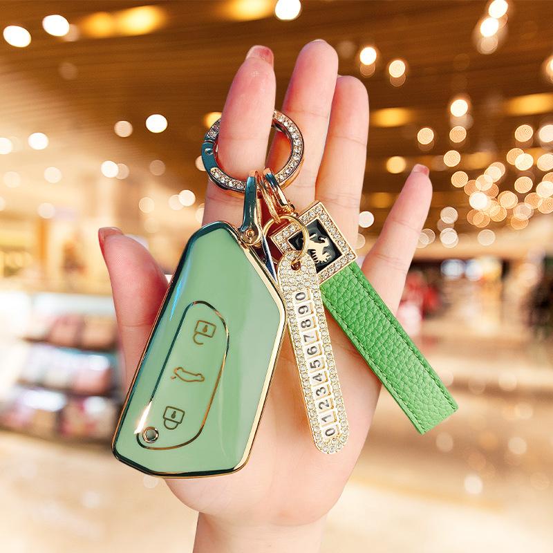 Applicable to Volkswagen Lingdu L Golf 8 Key Set CC Touon x Car id3 id4 id6 Landscape Exploration Yue Tour Shell