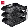 Deli 3-Tier Hollow File Tray