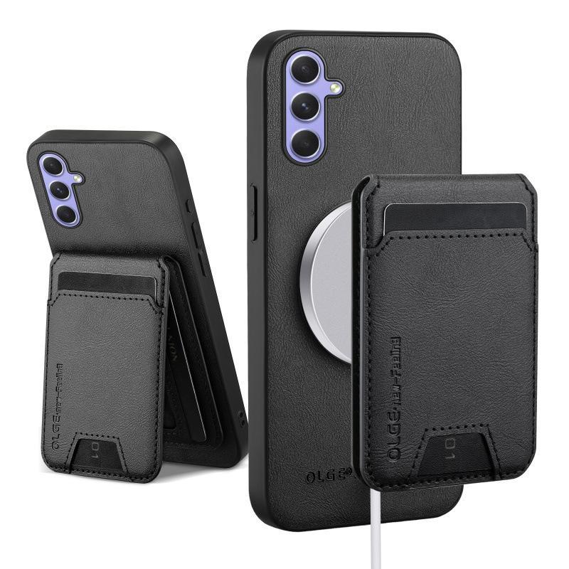 Suitable for Samsung Galaxy A545G Mobile Phone Case A34 Cow Pattern Leather Magnetic Card Case New A24 Light A14