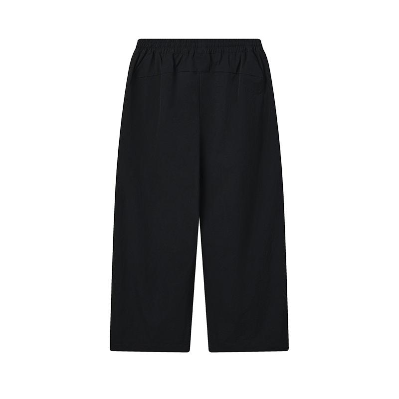 FILA Original Cool Touch Classic Versatile Comfortable Casual Pants Men bottoms Black F11M629806FBK