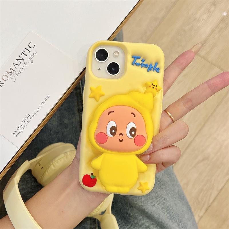 

Cartoon Star Stand Case for iPhone 14/13/11/17/16/15 PRO MAX - Anti-fall Protection iPhone 15