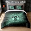 Hibernian FC Design Bed Bedding Set 1 Duvet Cover + 2 Pillowcases Soft Breathable Household Bed Linens