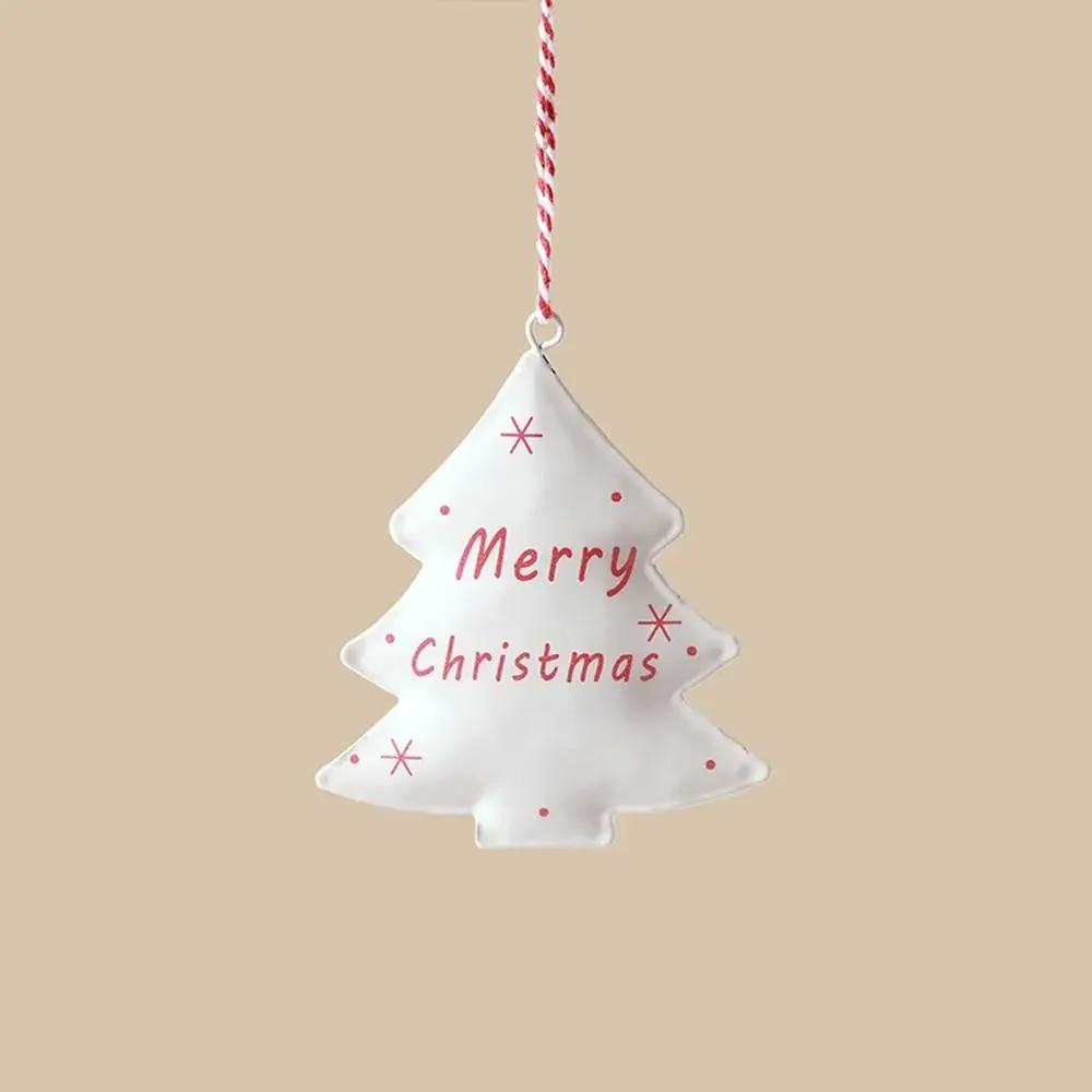 

Multicolor Christmas Hanging Decoration Cartoon Cane Drum Heart Star Bell Drop Ornaments Festival Favors Nordic Hang Pendants