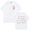 Rapper Lil Peep Tour Konzert Grafik T-Shirt Herrenmode Baumwolle Kurzarm T-Shirt Damen Hip Hop Oversized