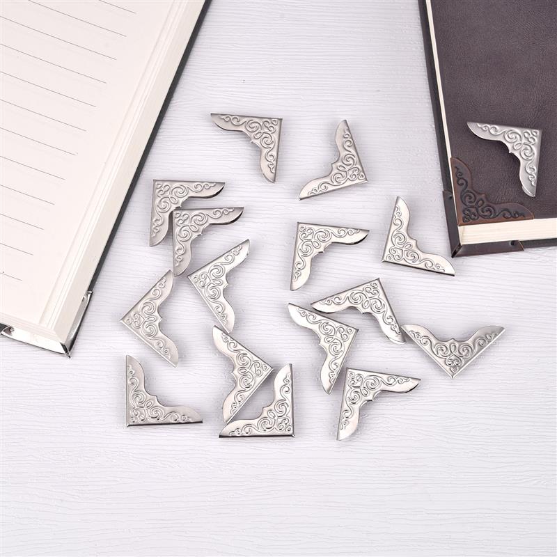 23mm Rohy Knihy s Bočním Potiskem, Rohy Poznámkového Bloku, Kódové Rohy, Rohy Barevných Stran, Chránič Rohů Knihy s Vnitřním Prostorem 1MM