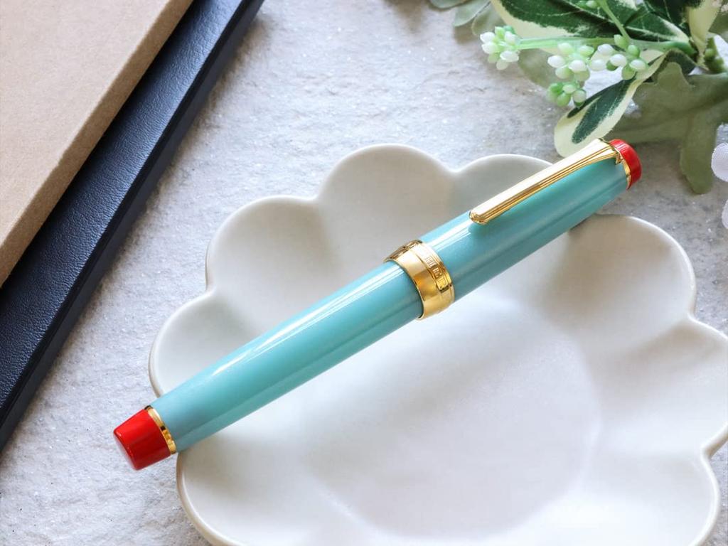 WANCHER Fountain Pen Imari Fountain Pen 21K Gold Nib IMARI Made In Japan Original Design Fountain Fine [Wancher Pen] (F Nib)