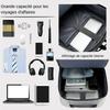 Bolsa de Armazenamento Multifuncional Mochila para Console de Jogo Para Console PlayStation 5 Estojo de Transporte para Viagem com Porta USB para Acessório PS5