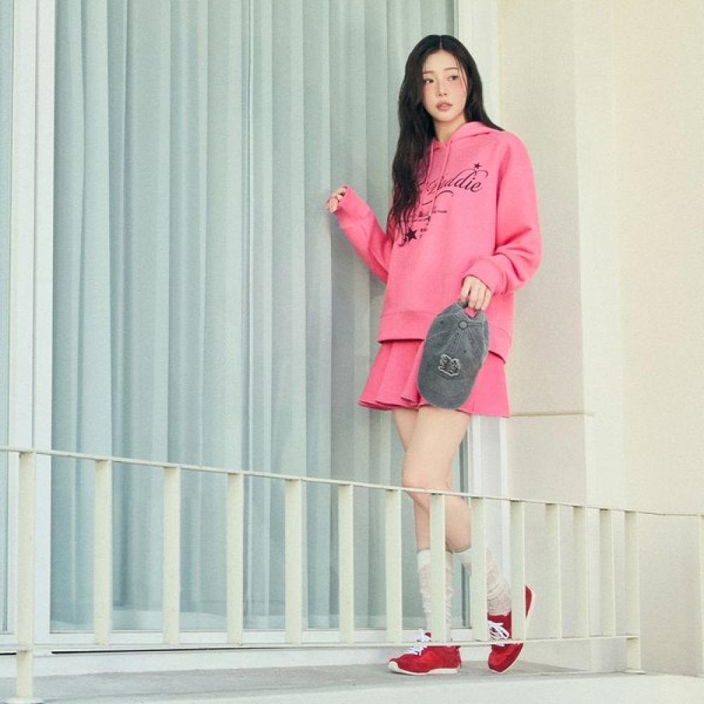 EGOIST Loose FiT PigmenT Hoodie T shirT  Es2cl360 