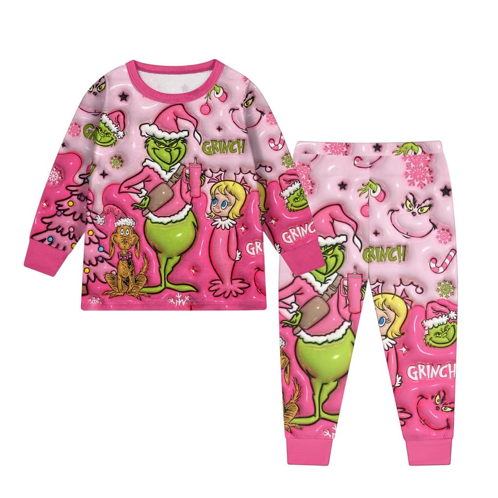 Kinder Mode Anzug Rock Rundhals Langarm Oberteil Hose