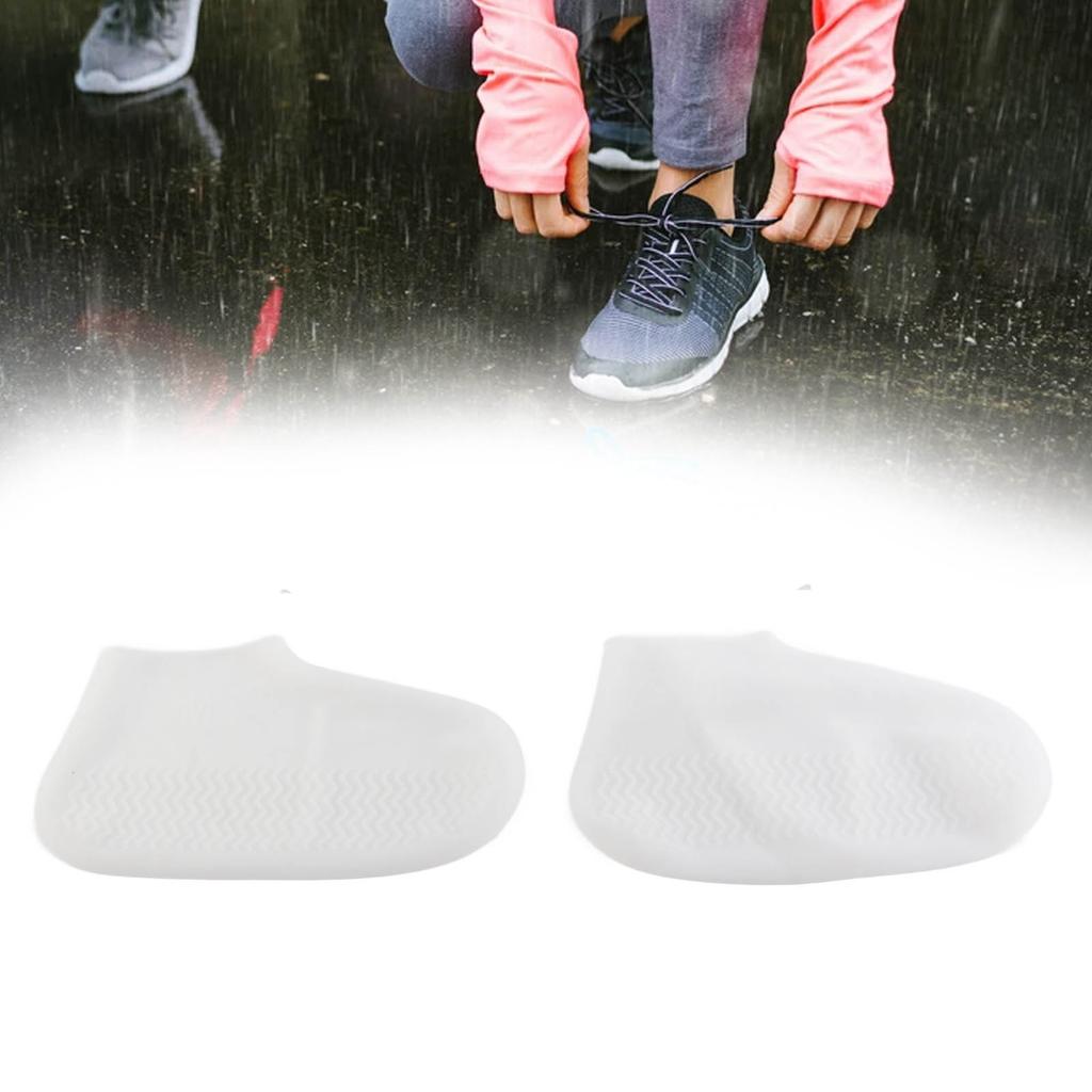 Rain Shoe Covers Non Slip Silicone Waterproof Shoe Protectors for Men Women Kids