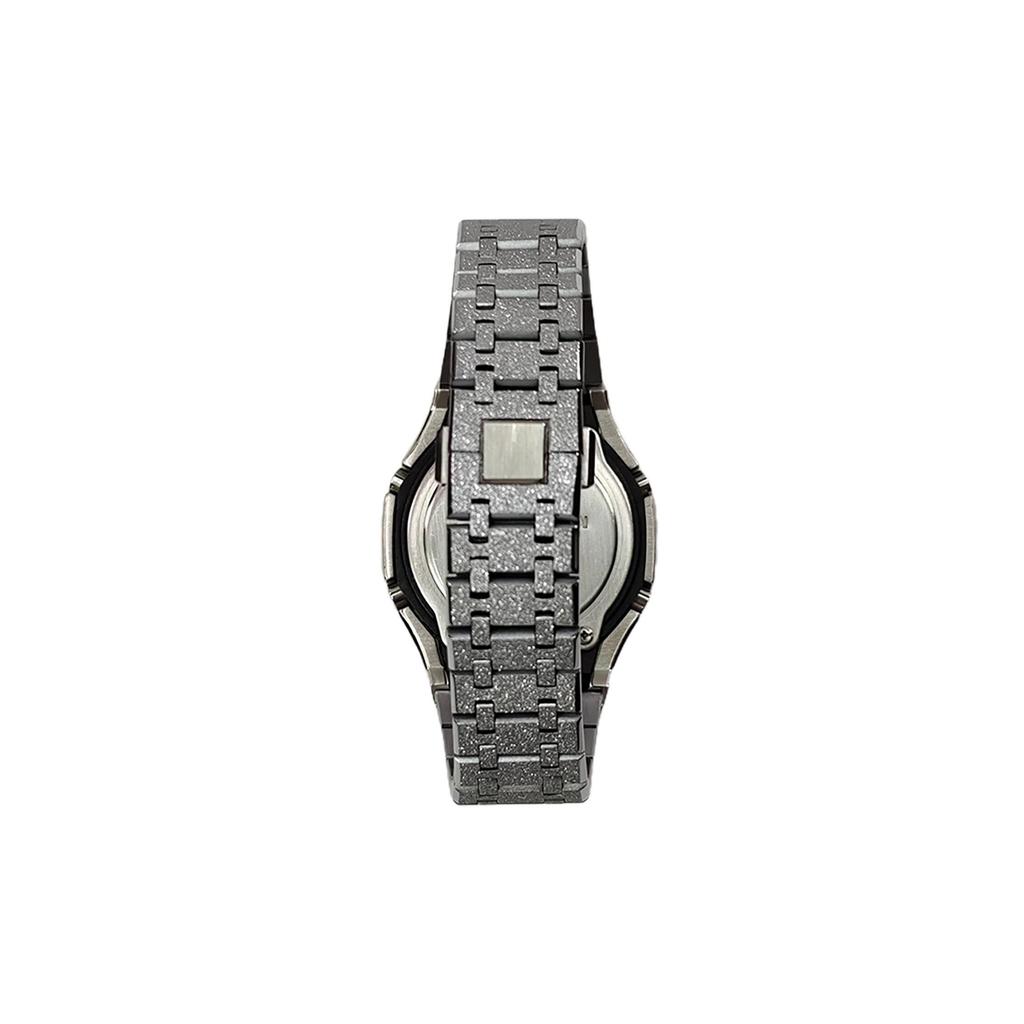 CASIO Men Liquid Crystal,Analog Dual Display Series Black Watch GA-2100SKE-7A(Watch3--)