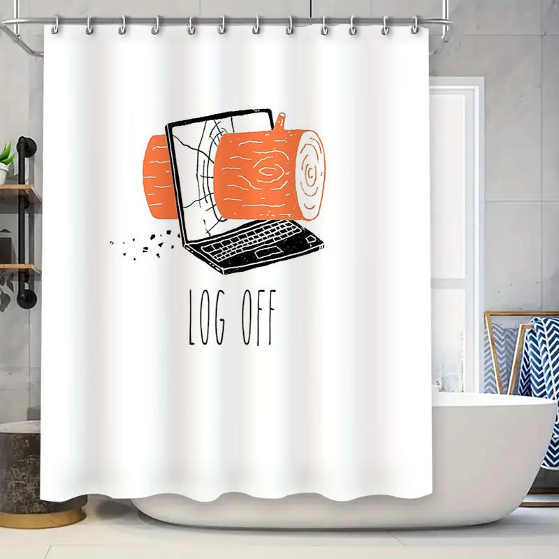 

Tech Gamer Shower Curtain Bathroom Decor Gaming Room Decor Computer Geek Gift Pixel Art Modern Abstract Home Decor Personalized 90x180cm